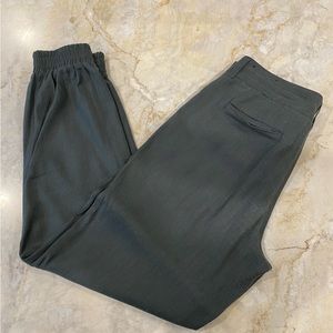 Green joggers